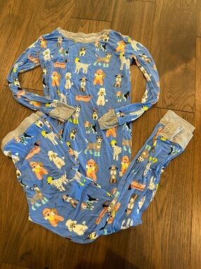 Little Sleepies Posh Pups Two-Piece Bamboo Pajama Set - 12/14